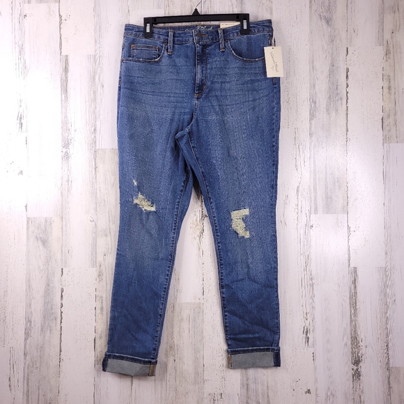 Universal Thread Denim - Universal Thread High Rise Distressed Skinny Jeans